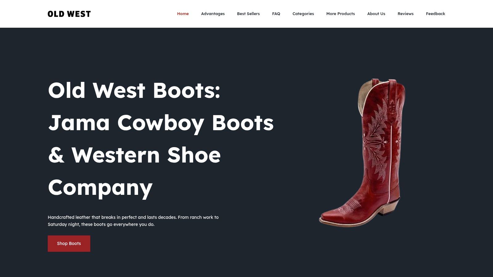 Old West Boots — Poppets (infant) and toddler girls’ Western