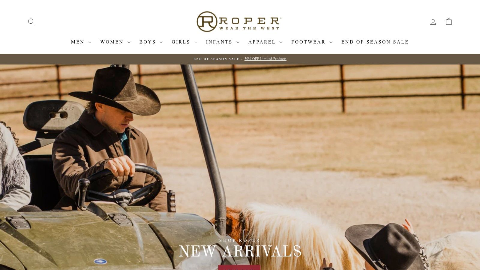 Roper Cowbabies infant boots in pink glitter with a soft sole.